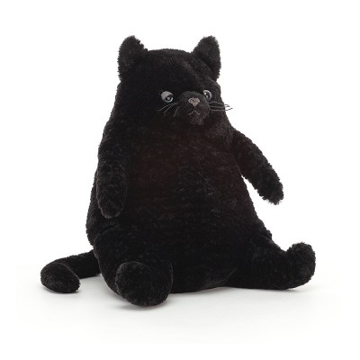 AMORE CAT BLACK H26 X W18 CM