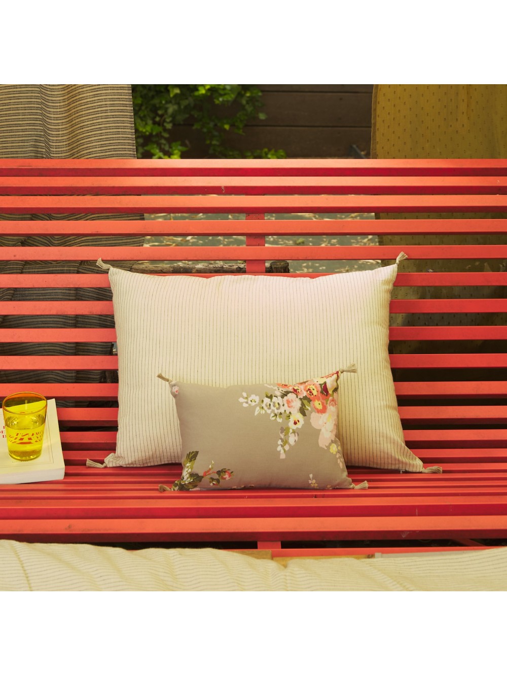 BANGALORE ETE COUSSIN GRIS 20X30