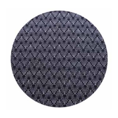 TAPIS MALAWI ROND 240 NOIR