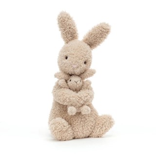 Peluche maman lapin et son bébé