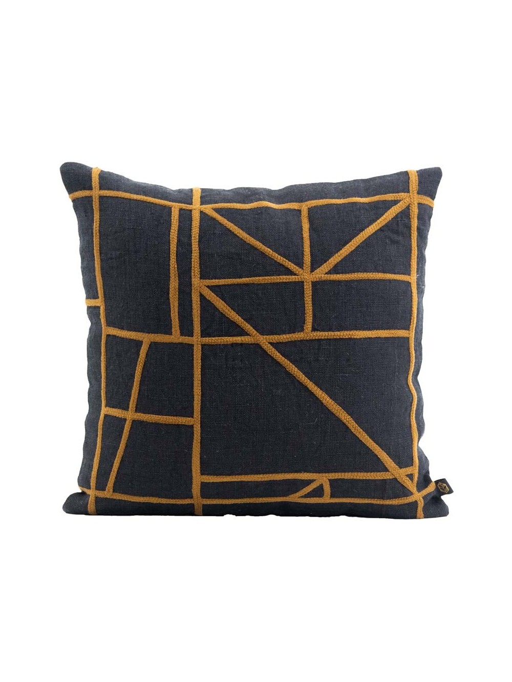 Coussin en Lin brodé KOTA