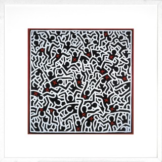 TABLEAU KEITH HARING - 1985