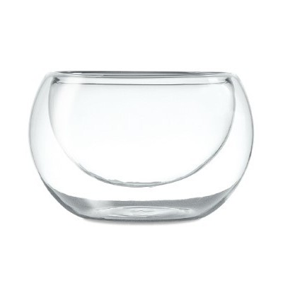 COUPELLE DOUBLE PAROI EN VERRE BOROSILICATE