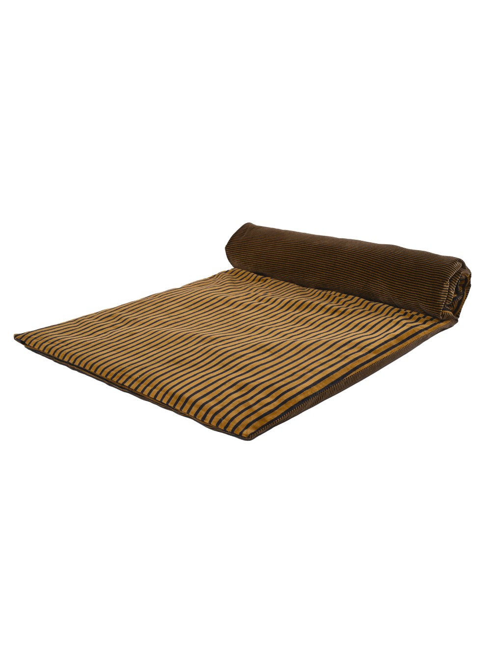 Edredon velours SYDNEY 85x200 GOLD