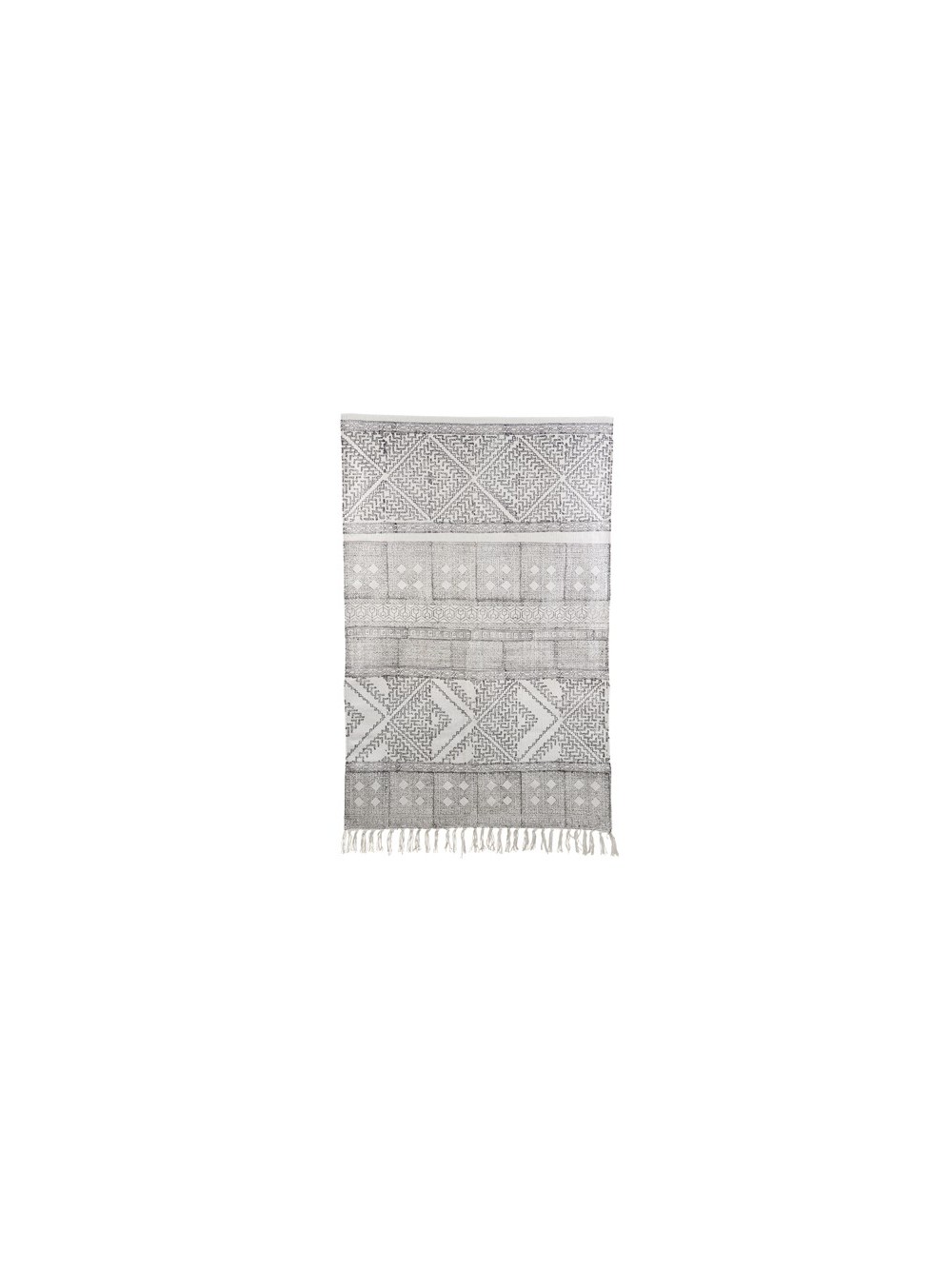 TAPIS SPRING BLACK WHITE 180x180