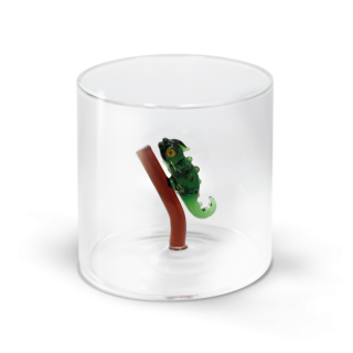 Gobelet en verre - Gecko