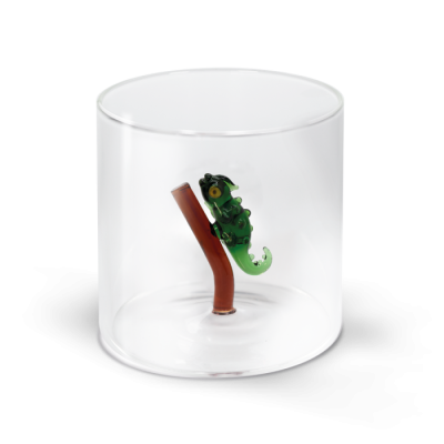 Gobelet en verre - Gecko