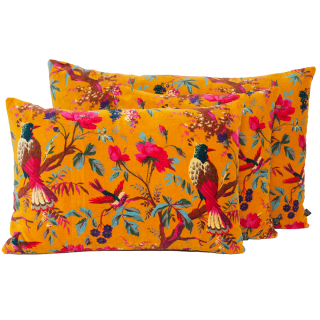 Coussin en velours - Birdy Chamois