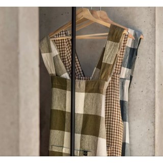 Tablier lin et coton - Palma II