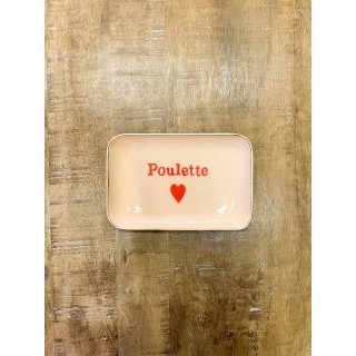 PLATEAU POULETTE PM 15x11 cm