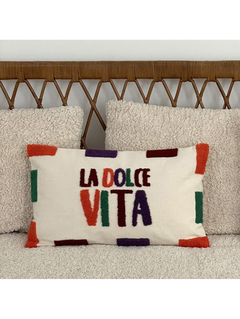Coussin La dolce vita - Influence