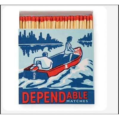 BOITE D'ALUMETTES DEPENDABLE MATCHES