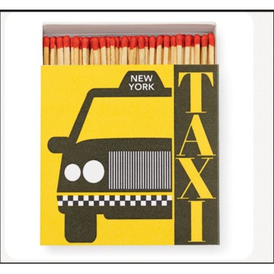 BOITE D'ALUMETTES "NYC TAXI"