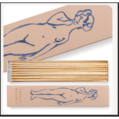 BOITE D'ALLUMETTES LONGUES "NUDE"