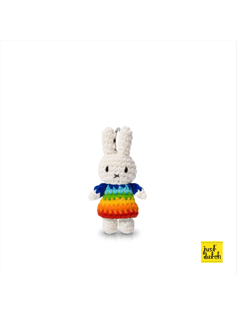 Porte-clé Miffy Crochetée MULTICOLOR