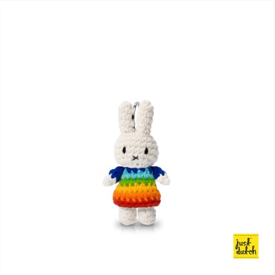 Porte-clé Miffy Crochetée MULTICOLOR