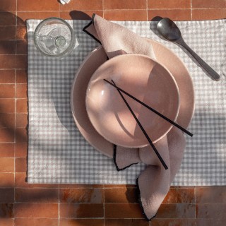 Set de table & Serviette de table lin et coton - Piana II