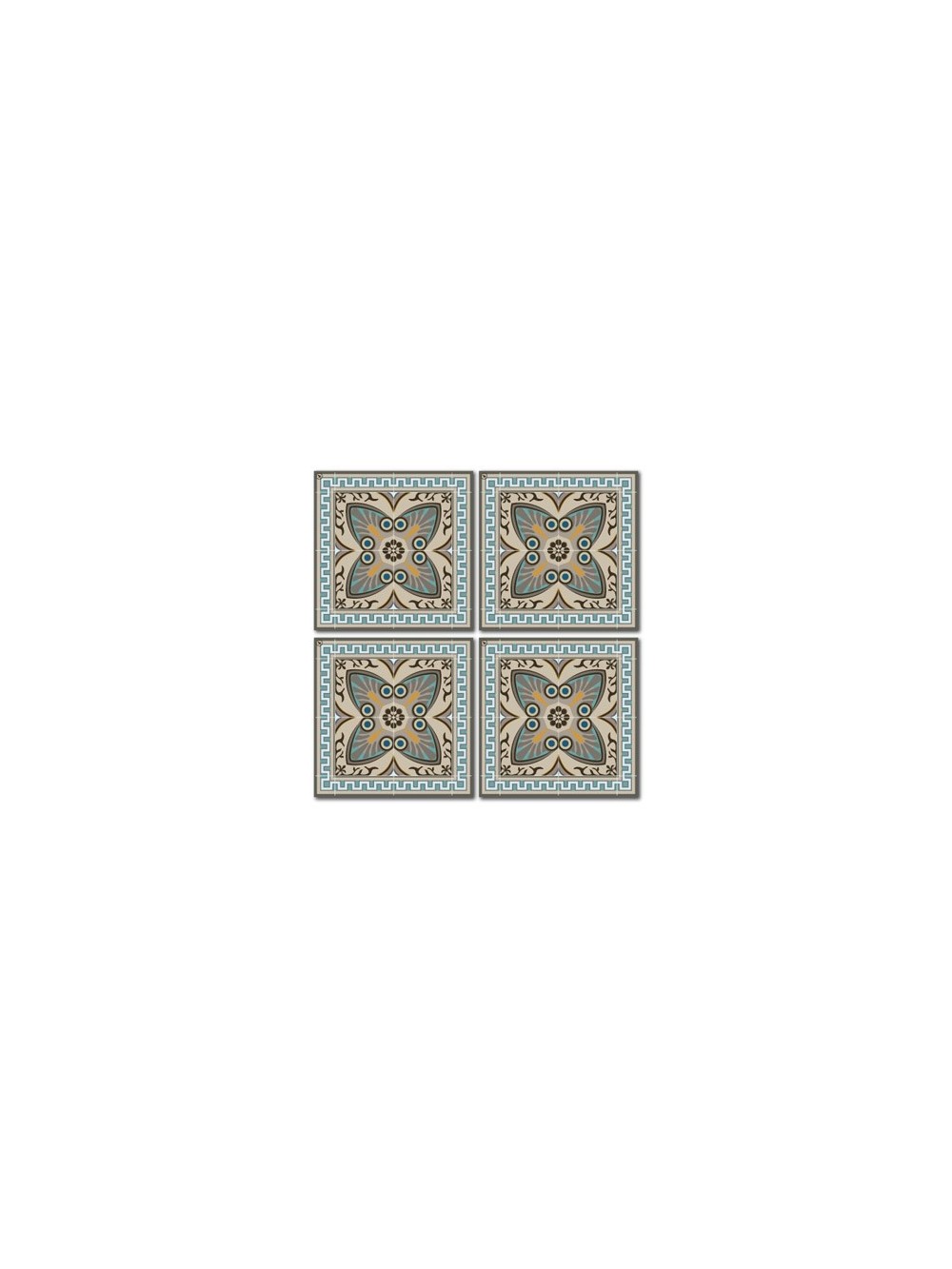 SOUS-VERRE B1 10X10 (lot de 4)