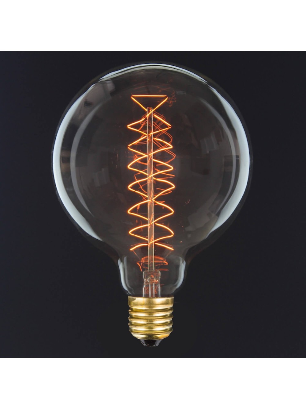 AMPOULE DECORATIVE GLOBE GM ZIGZAG 40W D12.5 H17