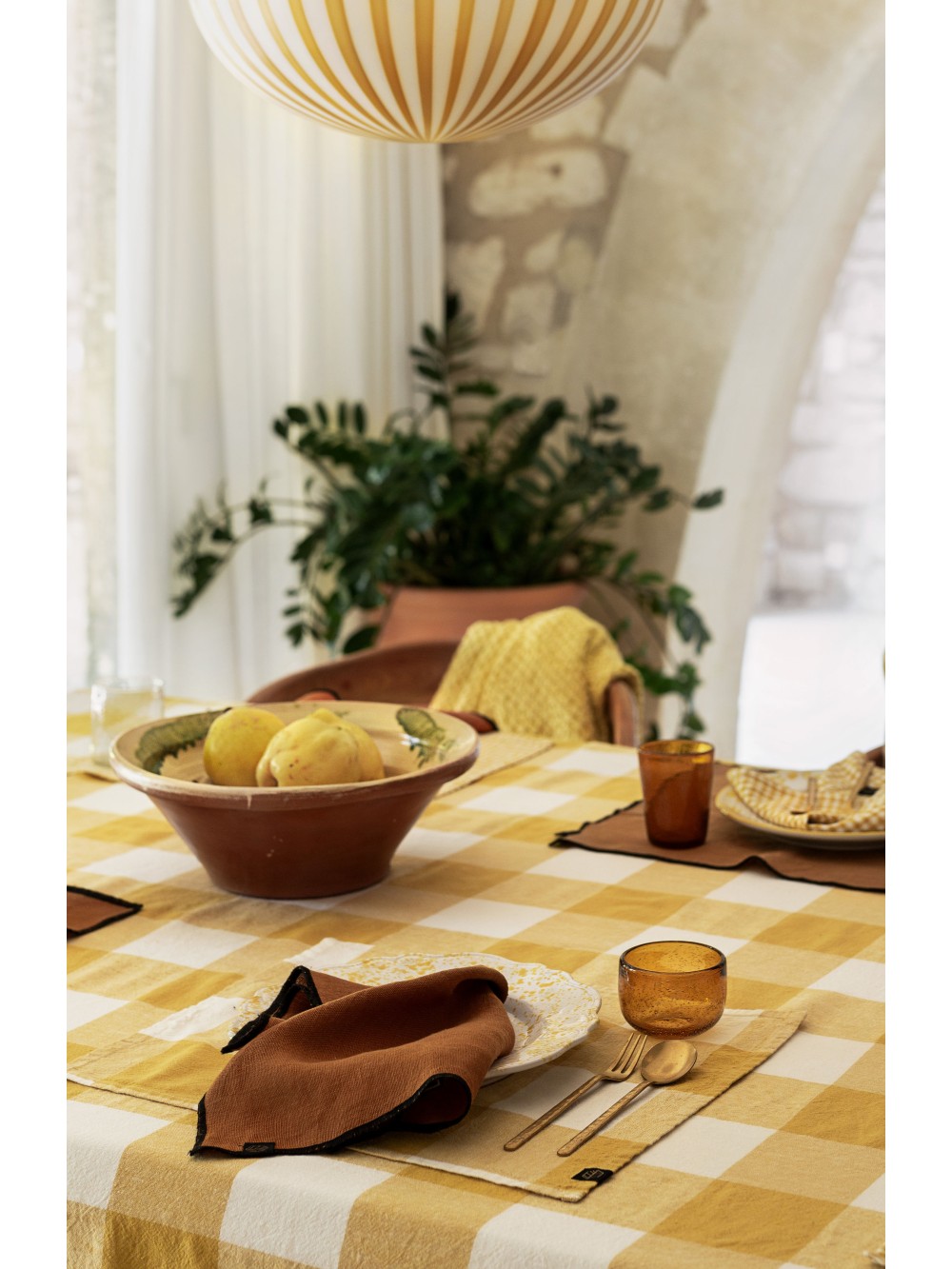 Nappe lin et coton - Palma II