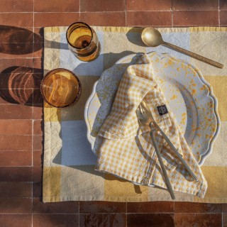 Serviette / Set de table lin et coton - Palma II