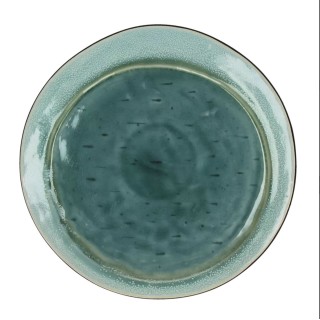 ASSIETTE A DESSERT  KIMO PORCELAINE AQUA D22
