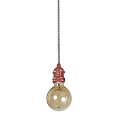 SUSPENSION DOUILLE VINTAGE CUIVRE SATINE 6X6CM BALADEUSE VINTAGE DOUILLE CUIVRE SATINE 6X6CM Opjet