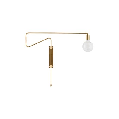 APPLIQUE SWING BRASS LAITON L.70CM E27 