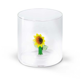 Gobelet en verre - Tournesol