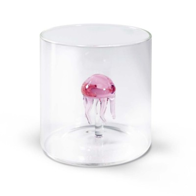 Gobelet en verre - Méduse