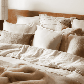 Lot de 2 taies d'oreiller en gaze de coton - Harlem