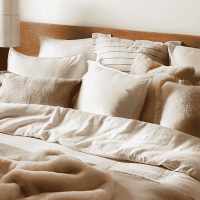 Lot de 2 taies d'oreiller en gaze de coton - Harlem