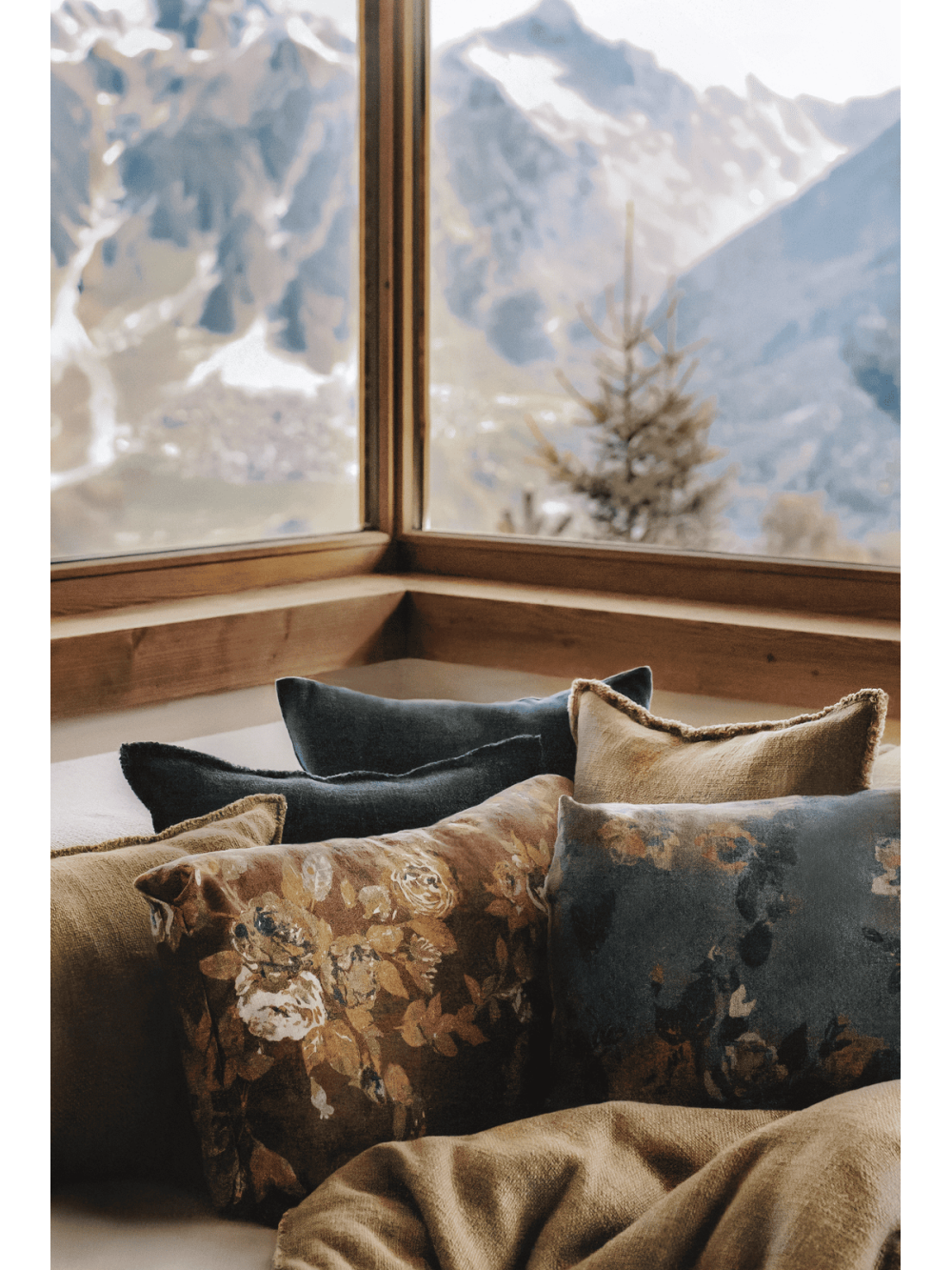 Coussin multi matières - California