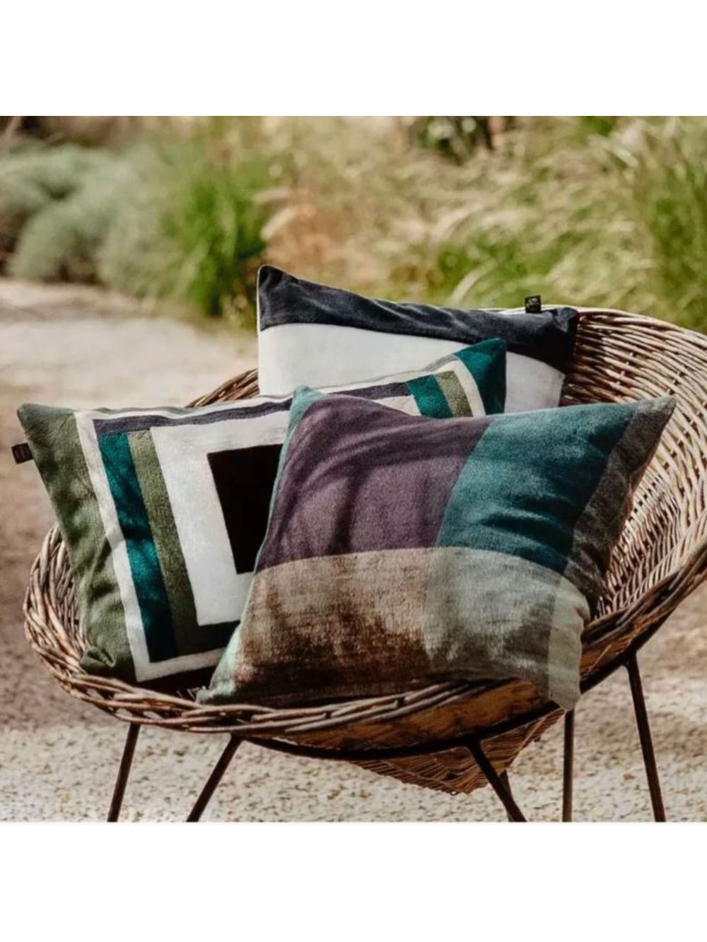 Housse de coussin en lin - Saporo