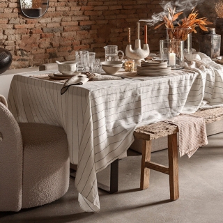 Nappe lin et coton - Calvi II