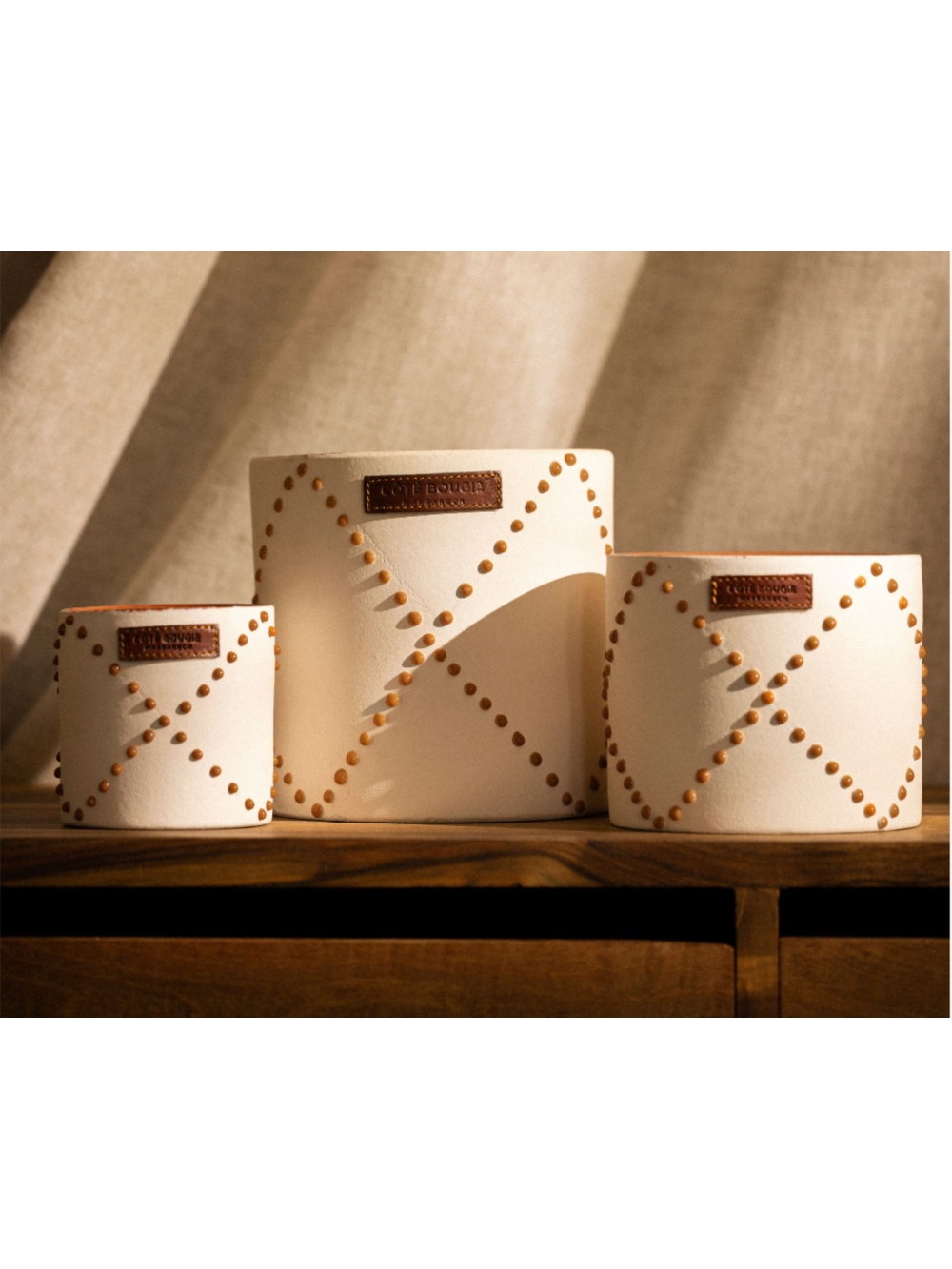 BOUGIE NOMAD  BLANC TERRA - COTE BOUGIE - FRAGANCE DATTES