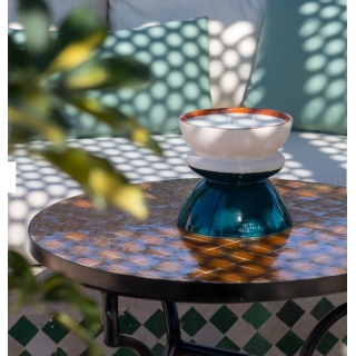 BOUGIE TAMTAM BLEU SARAH LAVOINE - COTE BOUGIE - FRAGANCE NARGUILE