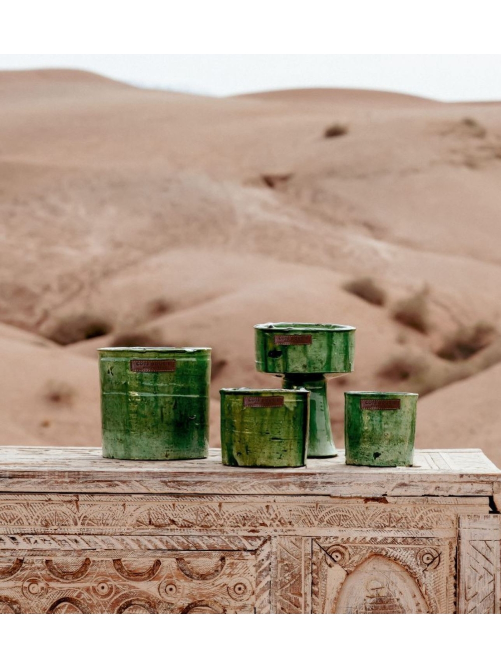 TAMEGROUTE VERT - COTE BOUGIE - FRAGANCE MENTHE ET THE