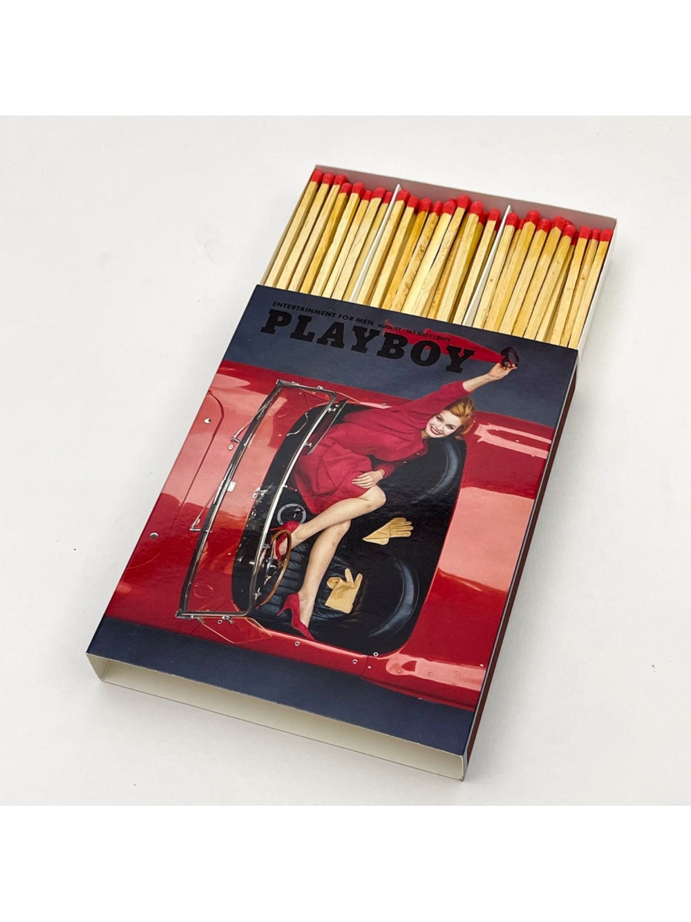 PLAYBOY GRANDE BOITE D'ALLUMETTES  MATCHES 1963-08