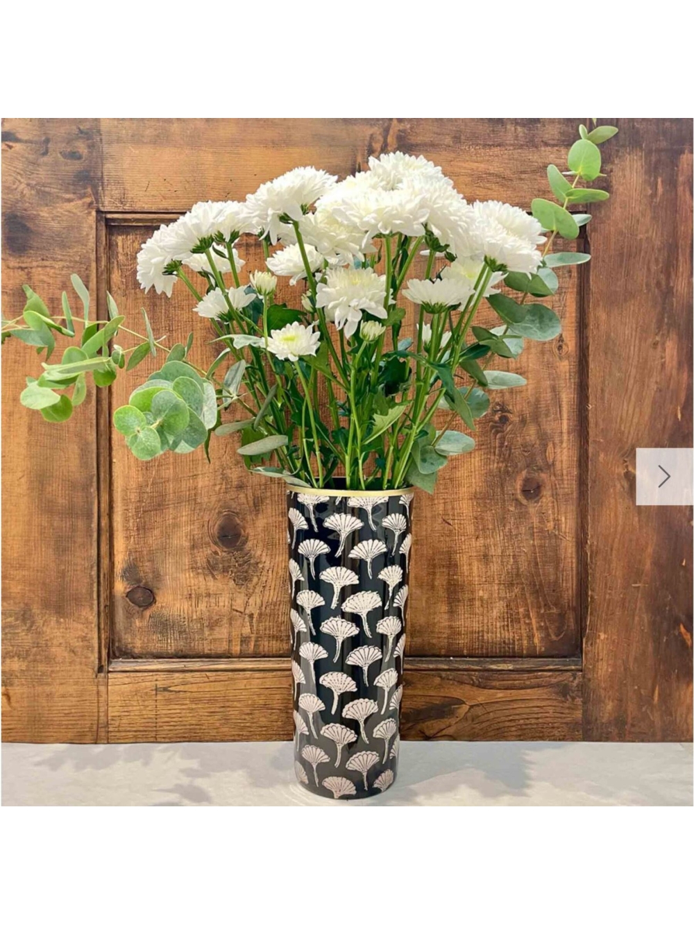 Vase - Ginko  Hauteur : 26 cm