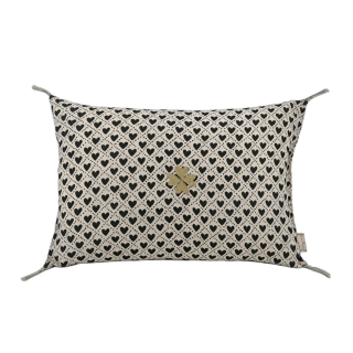 Housse de coussin 40x60 cm - Les Cœurs