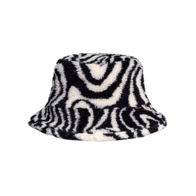 Bob en fausse fourrure zèbre Hypnotic - Wouf