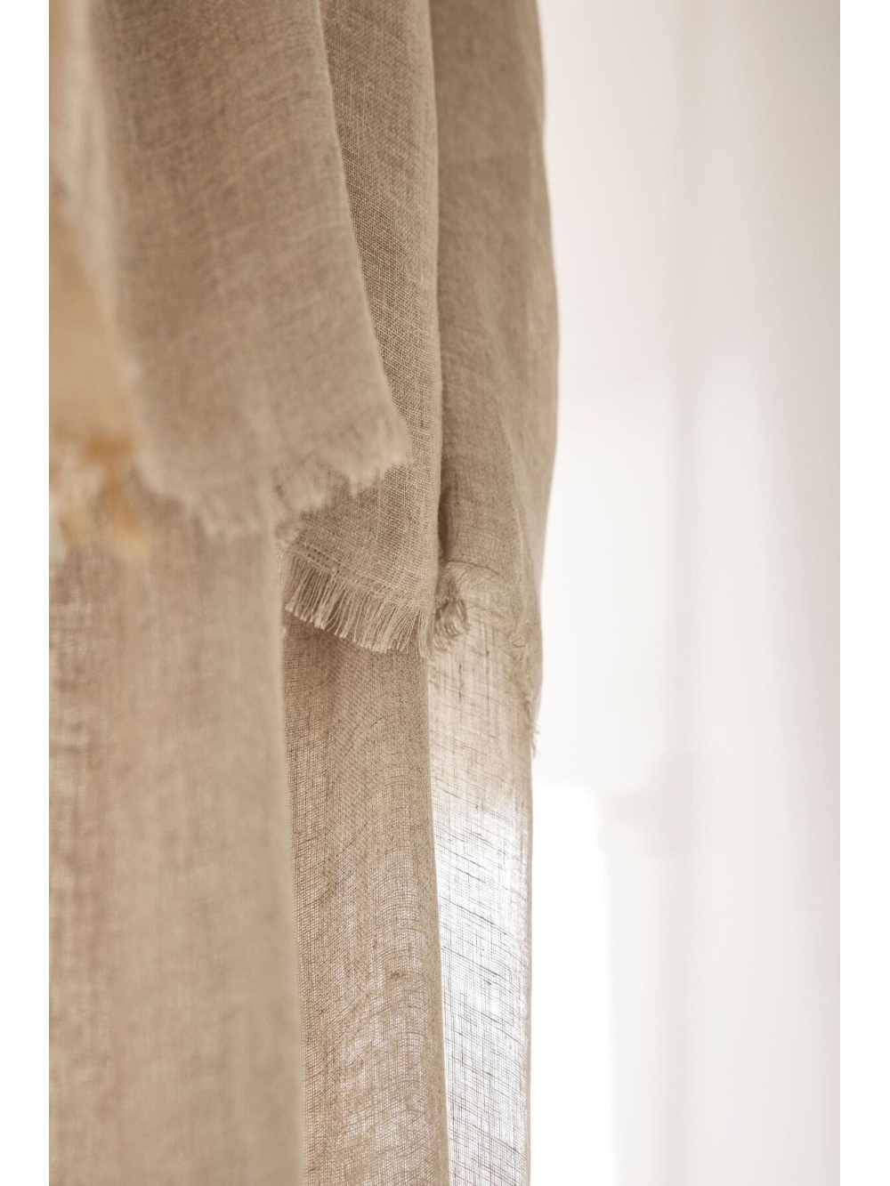 Rideau en lin et coton 130x300 cm - Bergame