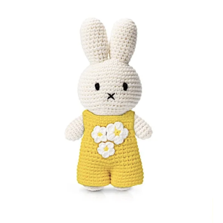 Miffy Birthday - Salopette jaune à fleurs