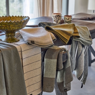 Torchon en lin et coton - Ténérife