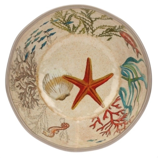 Saladier Sea Life - Melamine, Ø 28 cm