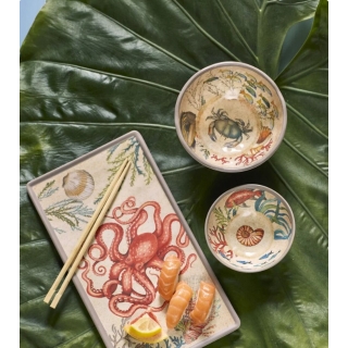 Bol en mélamine - Sea Life Ø 15 cm