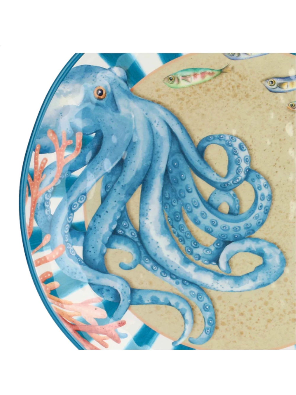 Plat rond en mélamine Litorale 42cm