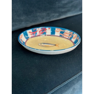 Petit plat ovale en mélamine  set de 2 - Litorale 24x15 cm