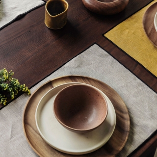 Set de table en lin enduit - Borgo